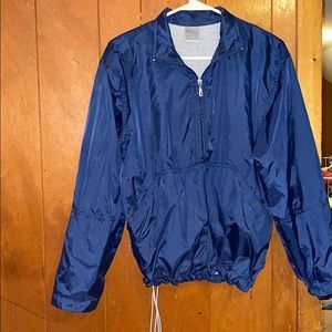 Navy blue Nike windbreaker